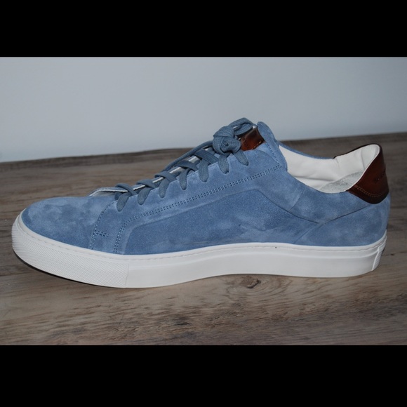 To Boot New York Britt Baby Blue Trainer Sneakers - Picture 3 of 6